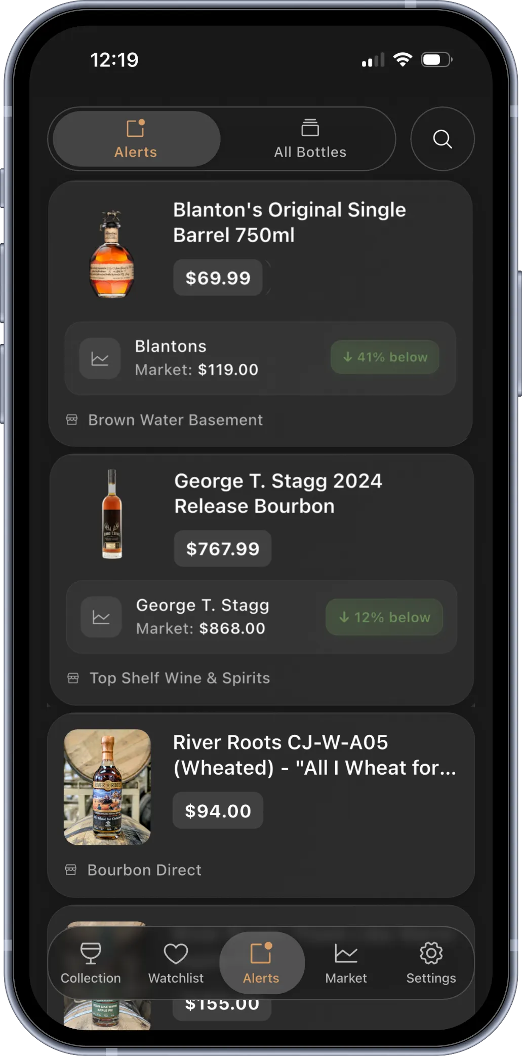 BRBNFNDR App Screenshot