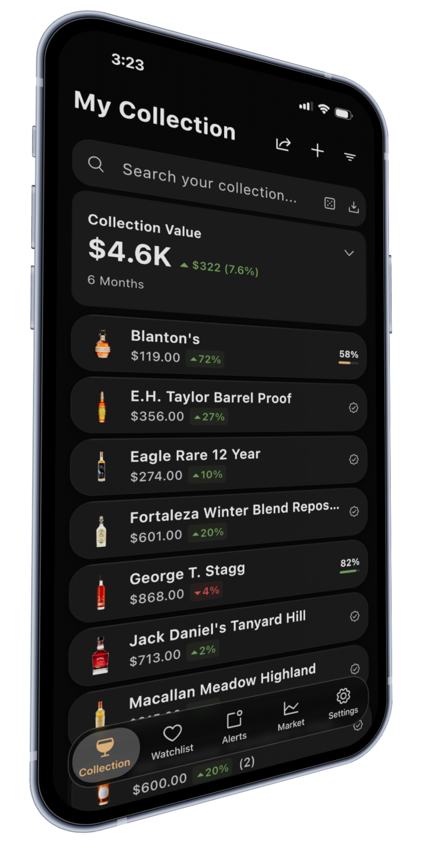 BRBNFNDR App Home Screen