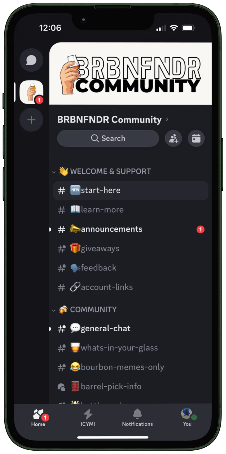 BRBNFNDR Community Mobile App