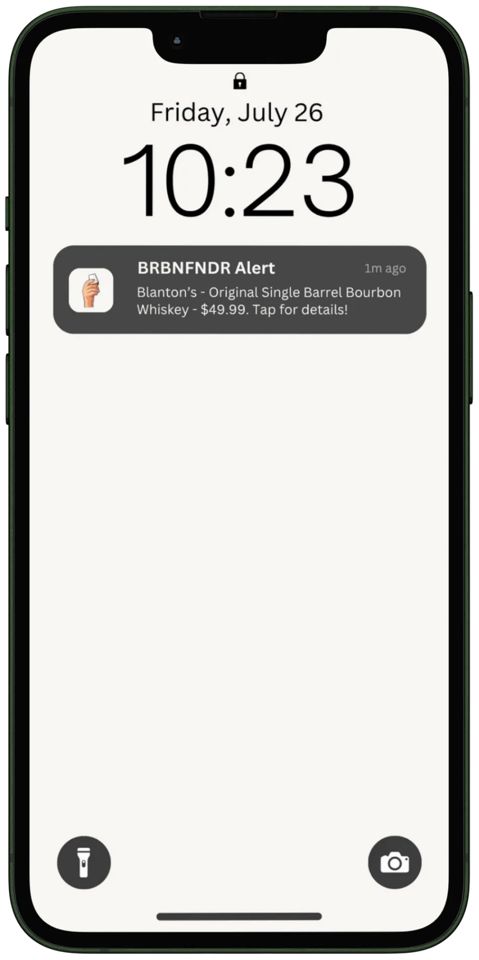 BRBNFNDR App Screenshot