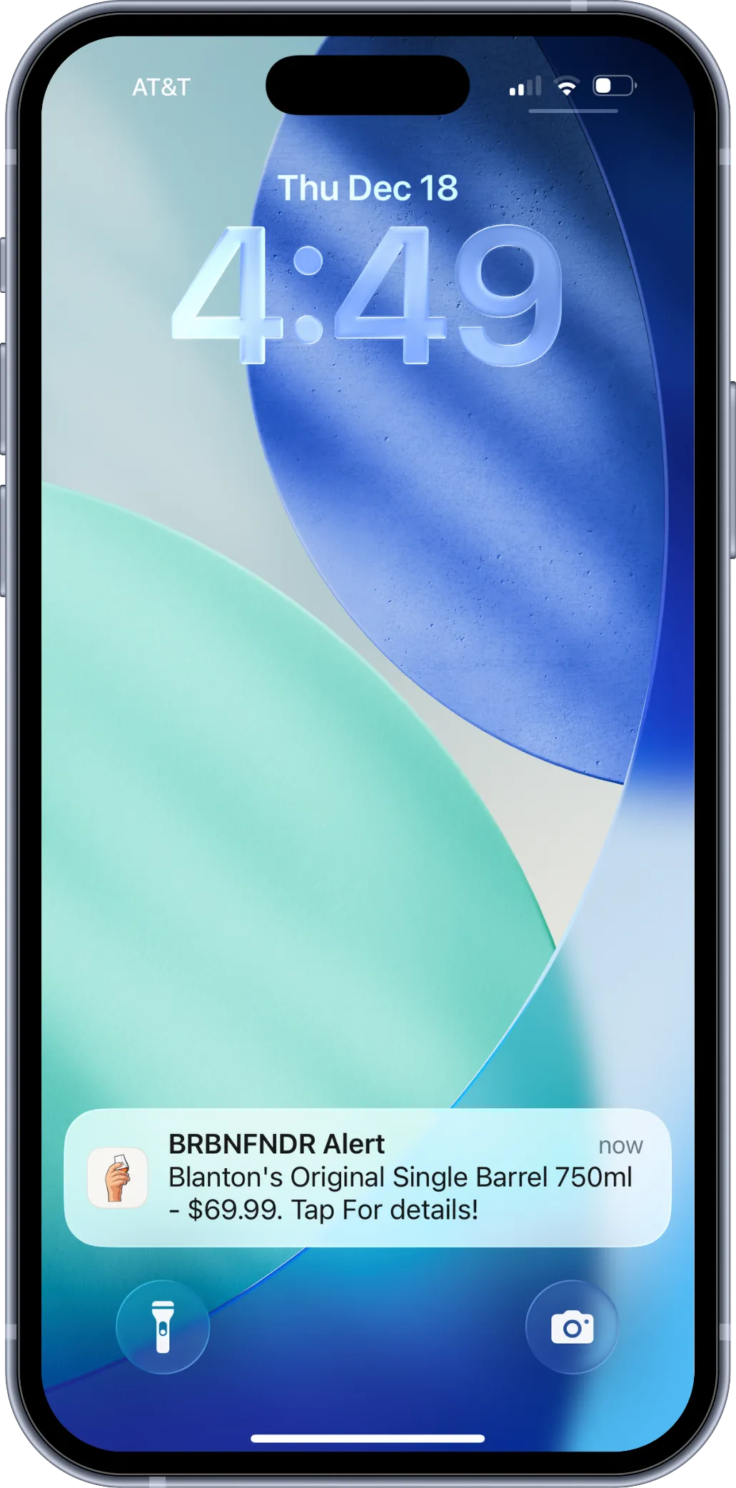 BRBNFNDR App Screenshot